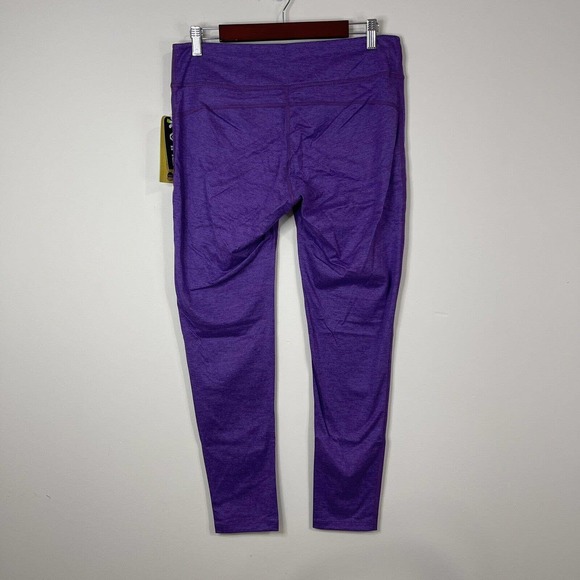 NWT BULA Thermal Pants Leggings Size L Purple Base Layer - Picture 6 of 11